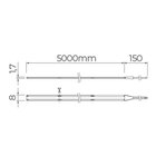 Fita De Led Stella Cob All Light Pro Com 5 Metros Alto Irc 95