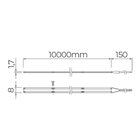 Fita De Led Stella Cob All Light Pro Com 5 Metros Alto Irc 95
