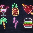 Fita De Led Taschibra Neon Flex Com 5 Metros 8w Bivolt Vermel