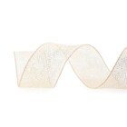 Fita decorativa Aramada Prata 9,14x6,3x0,05cm Cromus