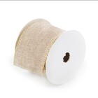 Fita decorativa Juta Lisa Natural 9,14x6,3x0,05cm Cromus