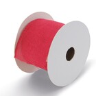 Fita decorativa Lisa Vermelho 9,14x6,3x0,05cm Cromus