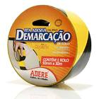Fita Demarcação 5,0cmx30m Preta e Amarela Adere