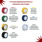 Fita Demarcação De Solo 50mm X 30m Azul - Adere