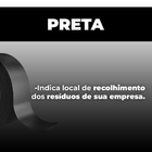 Fita Demarcação De Solo Pvc 100 Mm X 30 Metros - Preta