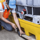 Fita Demarcação De Solo Pvc 100 Mm X 30 Metros - Preta