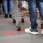 Fita Demarcação Pvc 15 Metros - Vermelho