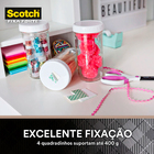 Fita Dupla Face 3m Scotch Fixa Forte Banheiro 24 Mm X 1,5 M