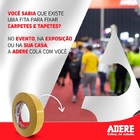 Fita Dupla Face Carpefix Para Carpete Adere 38mm X 30m