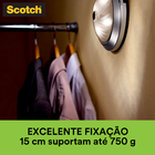 Fita Dupla Face 3M Scotch Fixa Forte Espuma 12mmx1,5m