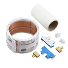 Fita Elétrica Adesiva 18x9x18 5M Kit 3 Pistas 20A 750V