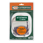 Fita Elétrica Adesiva 5x2 1,5M Kit 3 Pistas 15A 750V