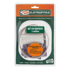 Fita Elétrica Adesiva 5x2 3M Kit 3 Pistas 15A 750V