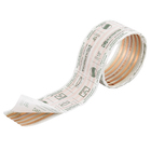 Fita Elétrica Adesiva 5x5 1,5M Kit 3 Pistas 15A 750V