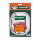 Fita Elétrica Adesiva 9X2 5M Kit 2 Pistas 15A 750V