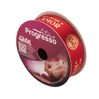 Fita Em Cetim Vermelho E Dourado 22mm X 10 Metros - Cor 835