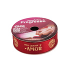 Fita Em Cetim Vermelho E Dourado 22mm X 10 Metros - Cor 835