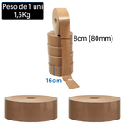 Fita Gomada S/ Reforço Caixa Embalagem Inviolável 8cm 1,5kg