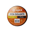 Fita Isolante 19mm 5m Ajax Preto