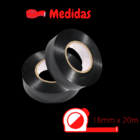 Fita Isolante 20m Cor Preta Decorlux