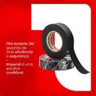 Fita Isolante 3m Imperial 18mm X 20m Pacote Com 10 Unidades