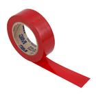 Fita Isolante 3M Imperial Uso Geral Classe C Vermelha 18mm x 10m x  0,13mm