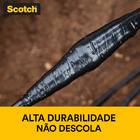 Fita Isolante 3M Scotch 33+ Uso Profissional Classe A Preta 19mm x 10m x  0,19mm