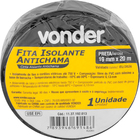 Fita Isolante Antichama 19mmx20m Preta Vonder