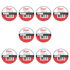 Fita Isolante Antichamas 5m Preta Radial 10 Unidades