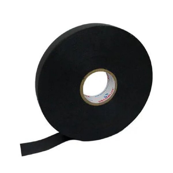 Fita Isolante Auto Fusao 0,76mm X 19mm X 5m Preto