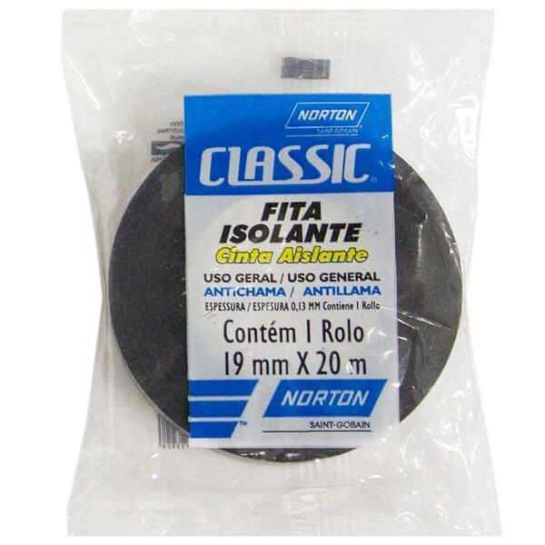 Fita Isolante Norton Classic 19mm X 20m Importada - Embalagem