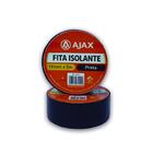 Fita Isolante Preta 19mm - Ajax, Tamanho: 10m