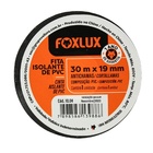 Fita Isolante Pvc Antichamas Foxlux 30m X 19mm 600v 10 Unidad