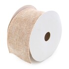 Fita Juta Bege e Ouro 0,05x6,3x9,14cm Cromus