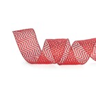 Fita Laço Decoração Natalina 6,3 Cm X 9,14 Metros Vermelho