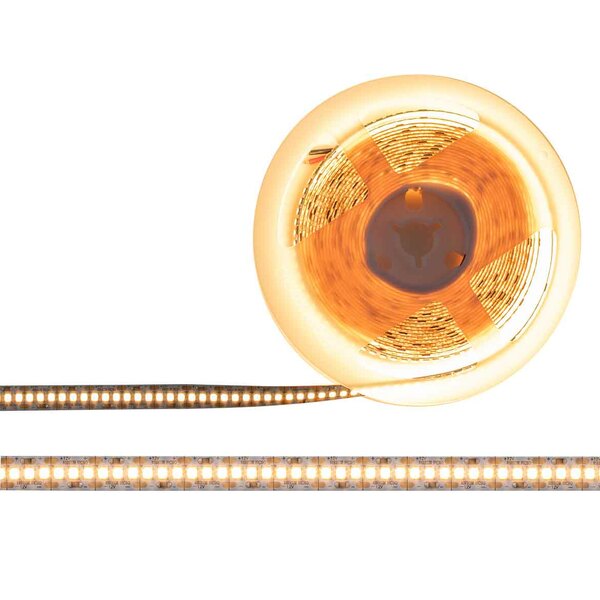 Fita Led 5m 2835 Dimerizável 12v Luz Quente 22w/m 240leds/m N