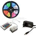 Fita Led 5m Rgb 16 Cores 5050 300 Leds + Fonte + Controle - P