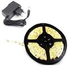 Fita Led Branco Quente Rolo De 5mts 300 Leds Com Dupla Face F