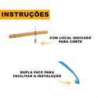 Fita Led Cob 18w/m 480 Leds Rolo 10m Direto Na Rede 4000k 110v