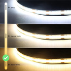 Fita Led Cob Branco Quente 3000k 8mm 5mts 360led/m 12v Ip20 B