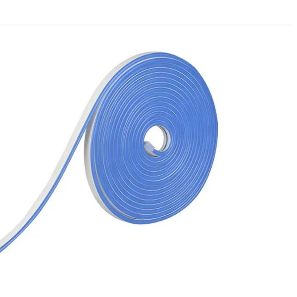 Fita Led Neon 12v Azul 5 Metros Ip65 12w/m 120led/m