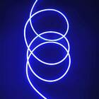 Fita Led Neon 12v Azul 5 Metros Ip65 12w/m 120led/m