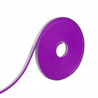 Fita Led Neon 12v Roxo 5 Metros Ip65 12w/m 120led/m