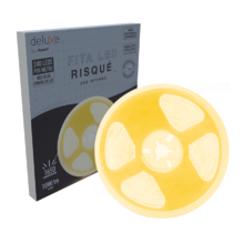 Fita Led Risque 5 Metros 10w/m 240 Leds Branco Quente 2700k