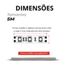 Fita Led Risque 5 Metros 20w/m 240 Leds Branco Neutro 4000k