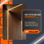 Fita Led Sequencial Runner 20m + Controle Remoto + Fonte 24v