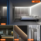 Fita Led Sequencial Runner 20m + Controle Remoto + Fonte 24v