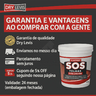 Fita Líquida Drylevis 900g - Reparos Em Telhas, Furos, Trinca