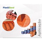 Fita Manta Multiuso 20cmx10m Plastiband Terracota