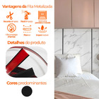 Fita Metalizada Auto Colante Pvc 15mm P Decoração De Móveis E